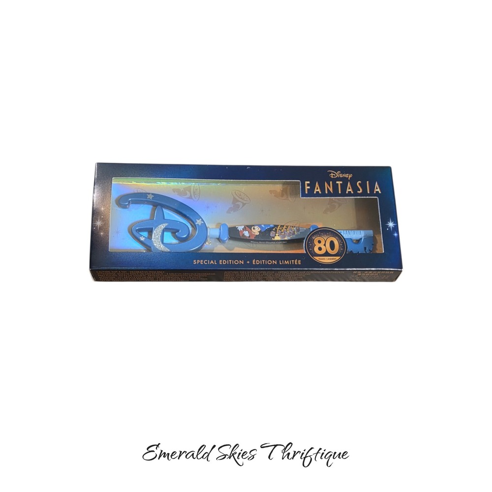 Disney Fantasia 80th Anniversary Collectible Key Special Edition new free ship